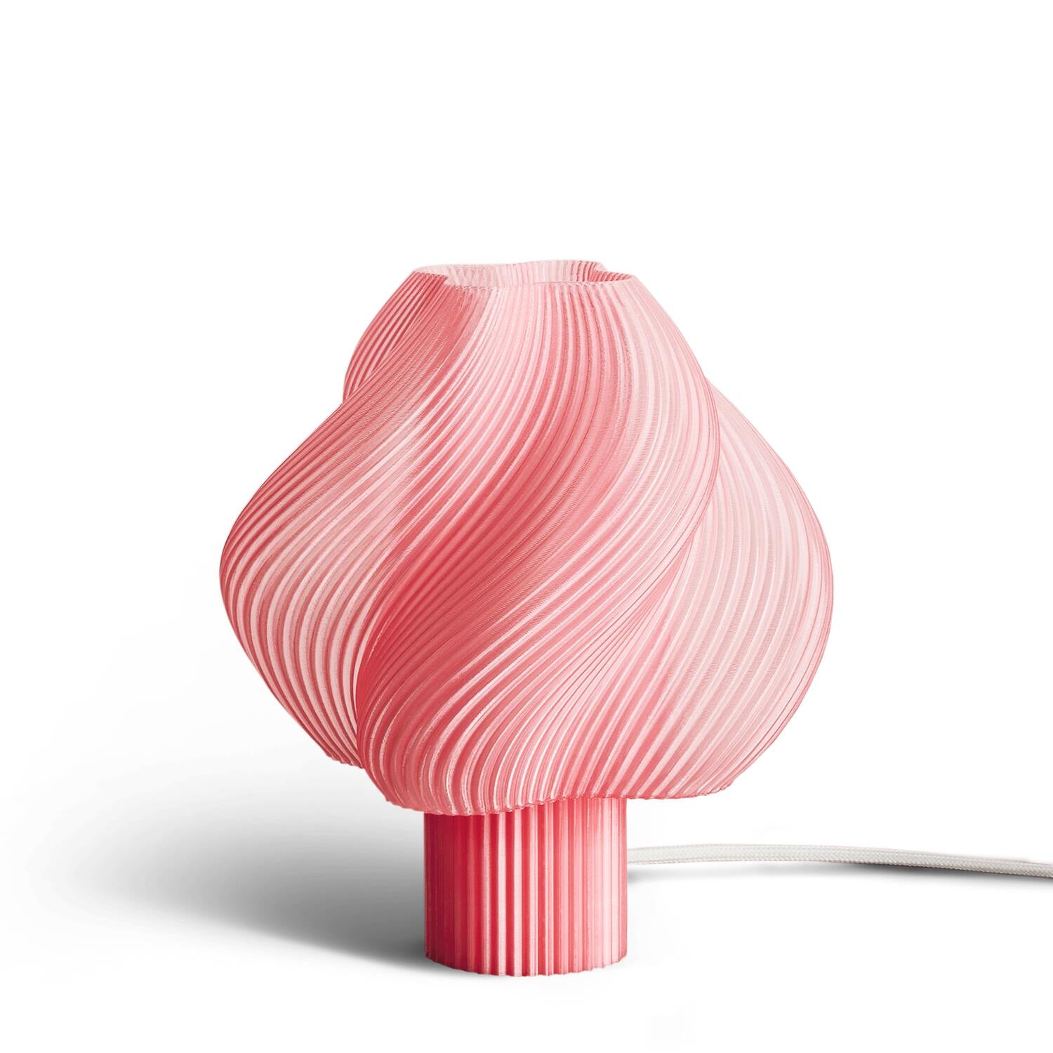 Soft Serve bordlampe, H26 cm - Peach